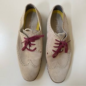 Cole Haan ZeroGrand Suede Oxfords 10.5